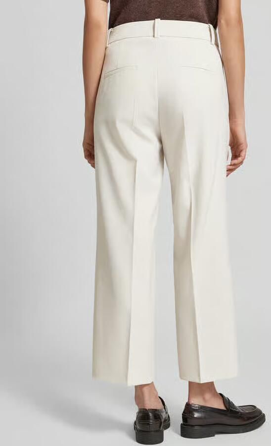 CAMBIO Straight leg stoffen broek met verkort model 'CALIFORNIA'