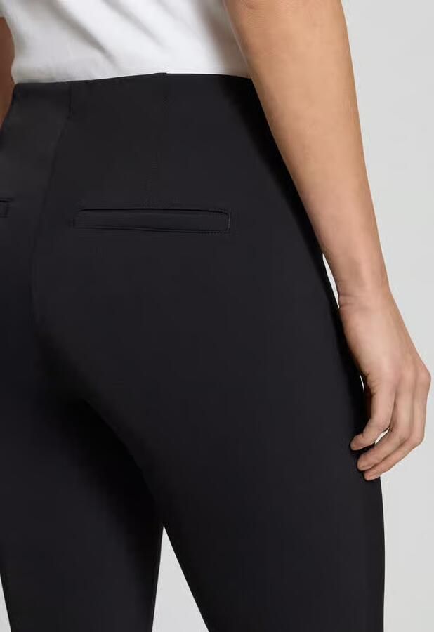 CAMBIO Stoffen broek met vaste omslag model 'RENIRA' Model 'RENIRA'