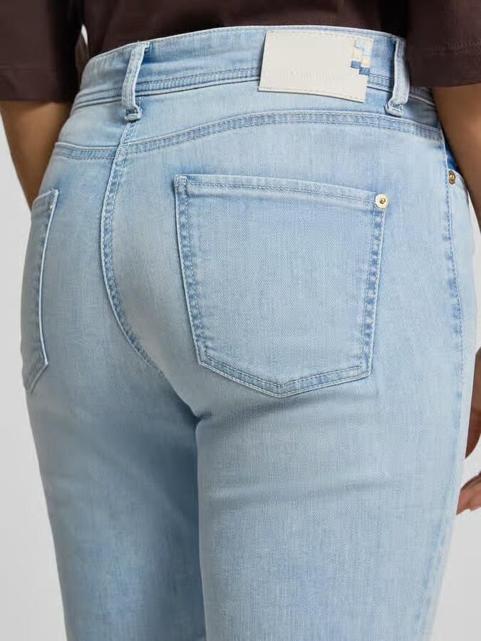 CAMBIO tapered fit jeans van katoenmix model 'PIPER'