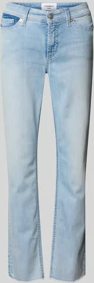 CAMBIO tapered fit jeans van katoenmix model 'PIPER' - Foto 2
