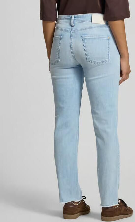 CAMBIO tapered fit jeans van katoenmix model 'PIPER' - Foto 3