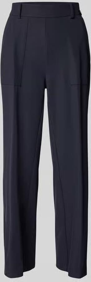 CAMBIO Tapered fit stoffen broek met verkort model - Foto 2