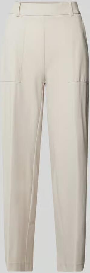 CAMBIO Tapered fit stoffen broek met verkort model - Foto 2