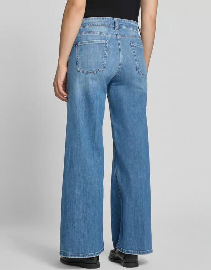 CAMBIO wide fit jeans van katoenmix model 'PALAZZO FLARE' STUDIO87 - Foto 2
