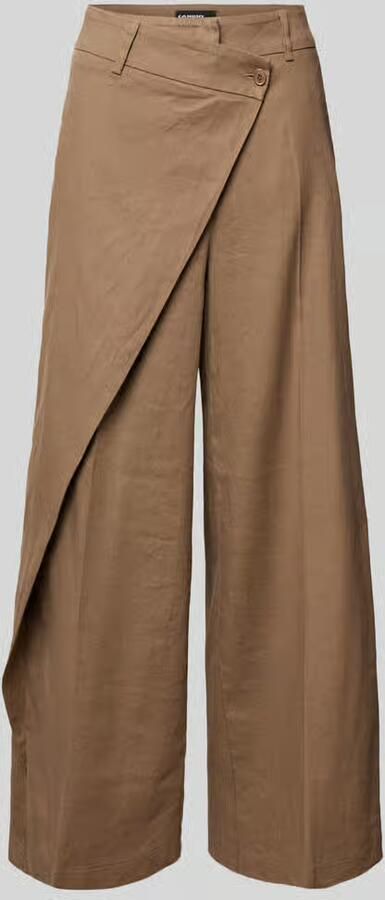 CAMBIO wide fit broek van linnenmix model 'ANAIS' - Foto 2