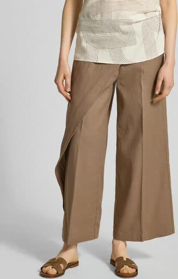 CAMBIO wide fit broek van linnenmix model 'ANAIS' - Foto 3