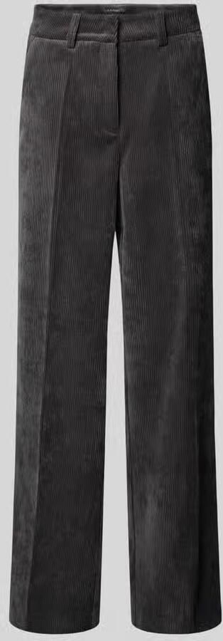CAMBIO Wide fit corduroy broek met persplooien model 'Amelie' - Foto 2