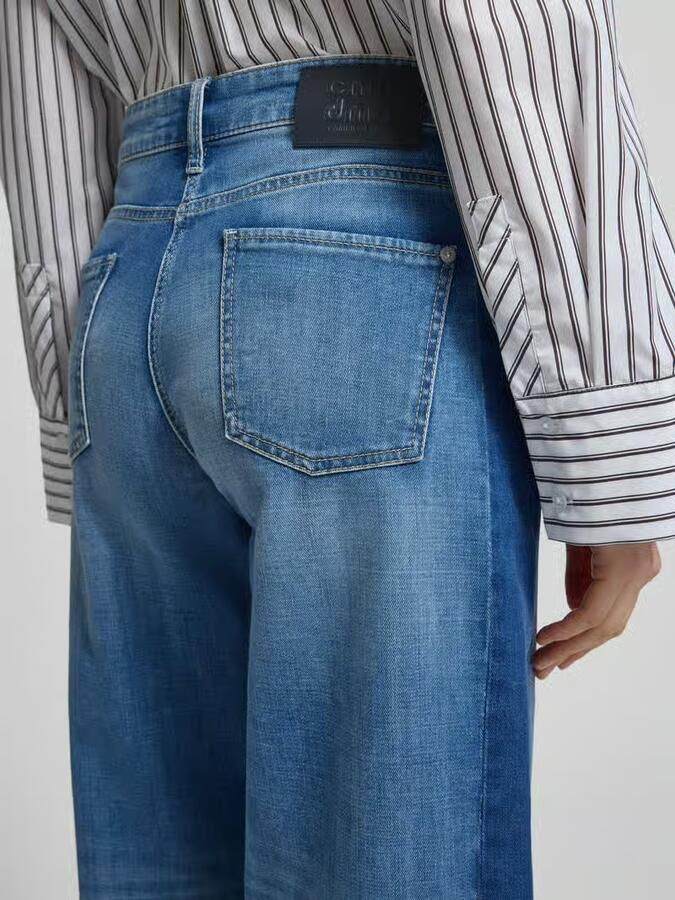 CAMBIO Wide fit Jeans in verkorte pasvorm Model 'Oria' - Foto 2