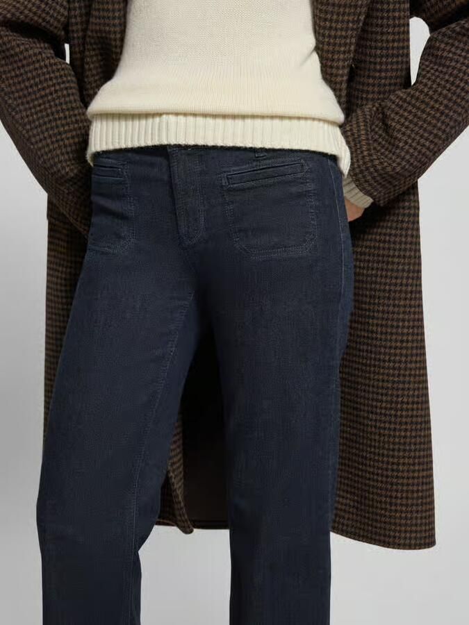 CAMBIO Flared cut jeans met persplooien model 'TESS' - Foto 2