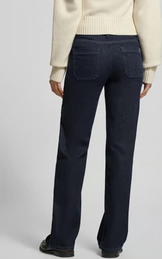 CAMBIO straight fit jeans van katoenmix model 'TESS' - Foto 4