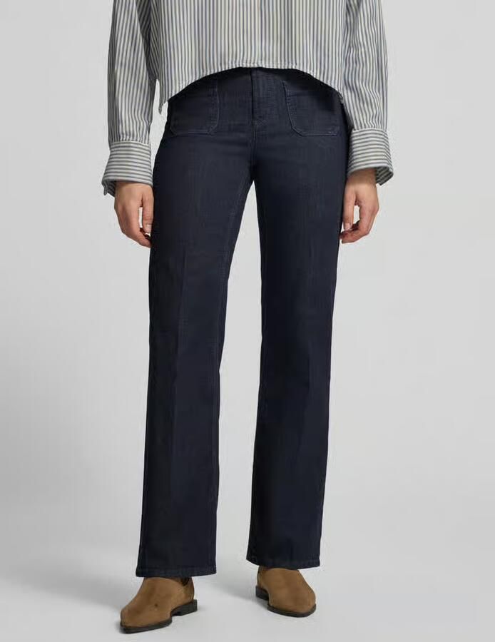 CAMBIO wide fit jeans met voorzakken model 'AMARA' - Foto 3