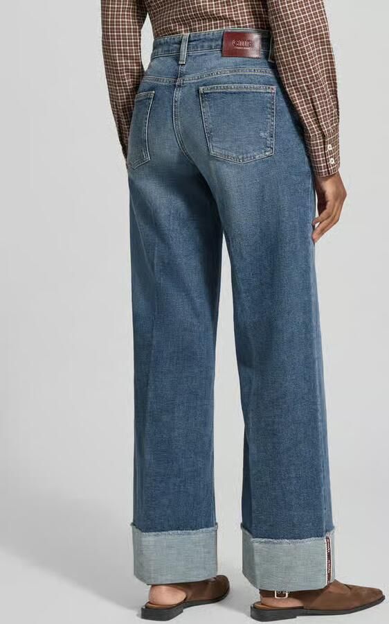 CAMBIO wide fit jeans van katoenmix model 'ANTONIA' - Foto 3