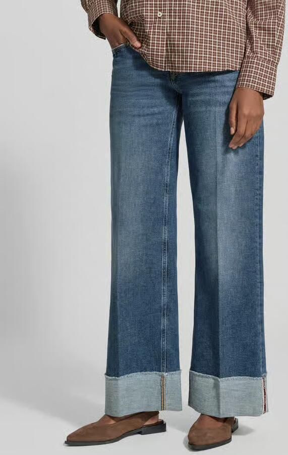 CAMBIO wide fit jeans van katoenmix model 'ANTONIA' - Foto 2
