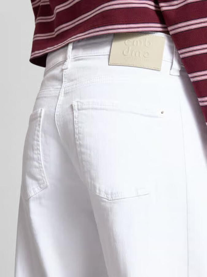CAMBIO wide fit stoffen broek in 5-pocketmodel model 'Oria'