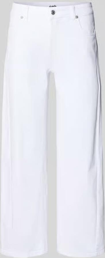 CAMBIO wide fit stoffen broek in 5-pocketmodel model 'Oria' - Foto 2