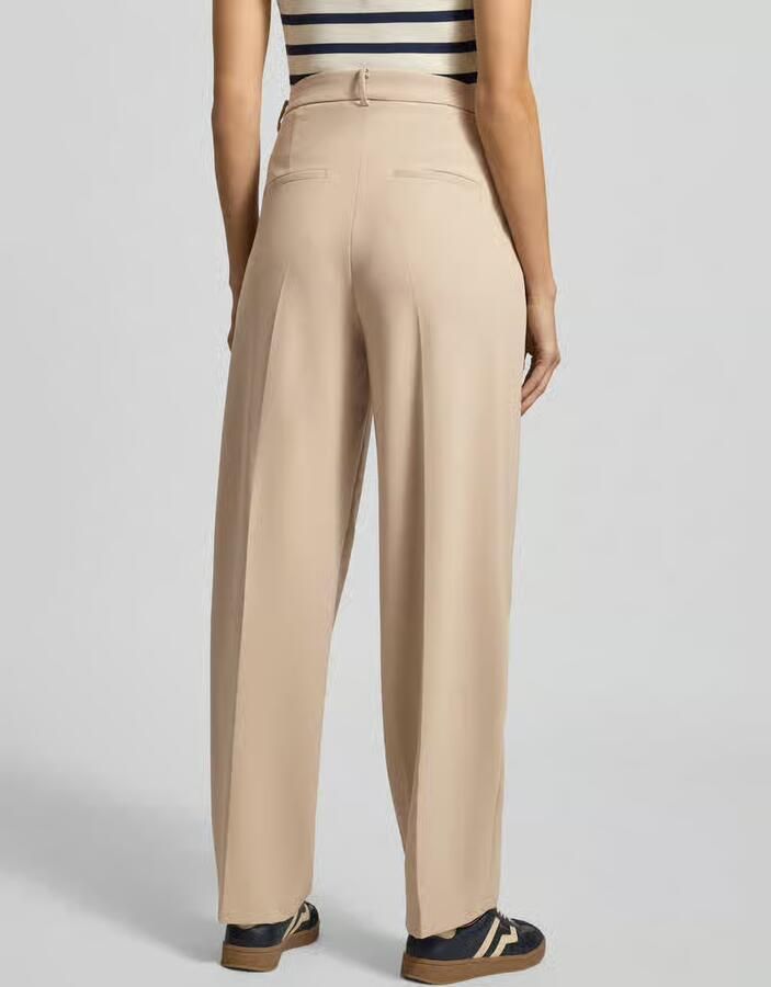 CAMBIO Wide fit stoffen broek met achterzakken model 'Emilie' - Foto 2