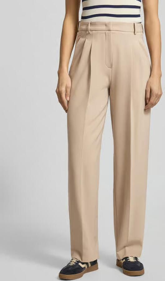 CAMBIO Wide fit stoffen broek met achterzakken model 'Emilie' - Foto 3