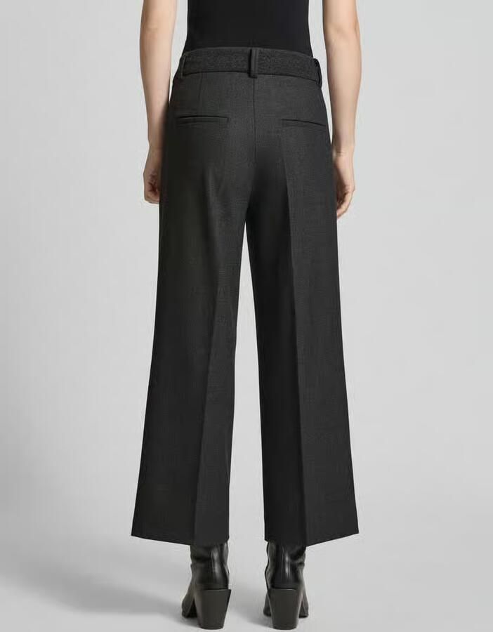 CAMBIO Wide Fit stoffen broek met viscose-wol-aandeel model 'California'