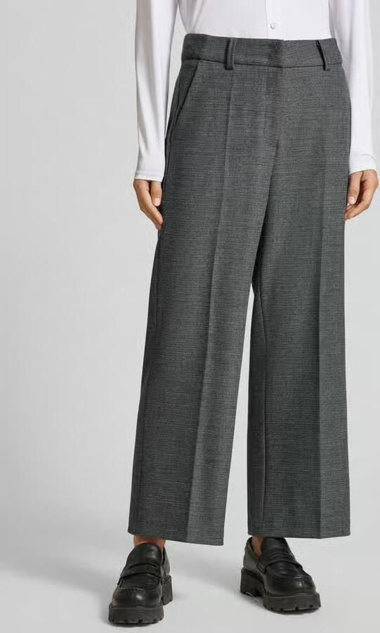CAMBIO Wide Fit stoffen broek met viscose-wol-aandeel model 'California' - Foto 2