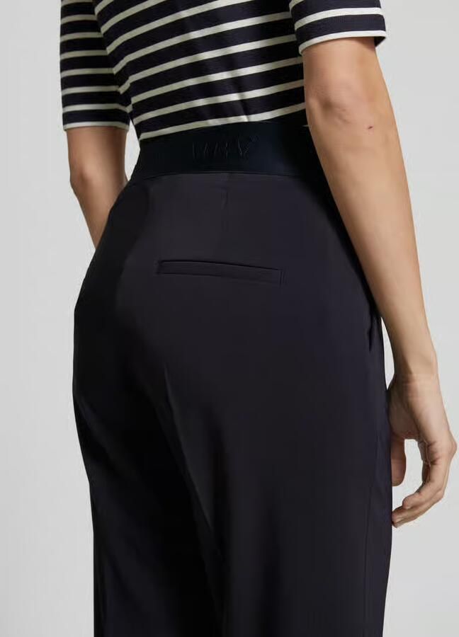 CAMBIO Flared fit stoffen broek met viscose Model 'Farah' - Foto 3