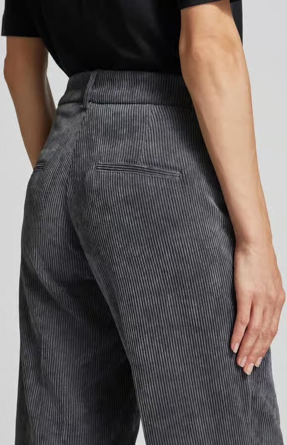 CAMBIO Corduroy broek met achterzakken model 'AMELIE'