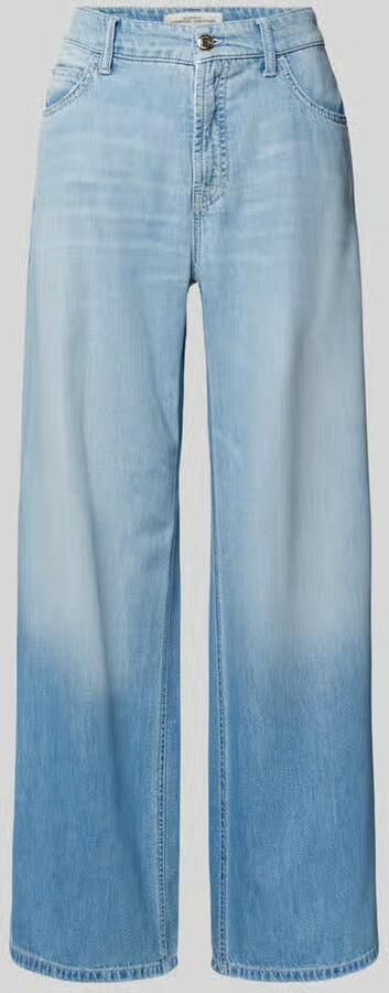 CAMBIO Wide leg jeans in verkorte pasvorm model 'PALAZZO'