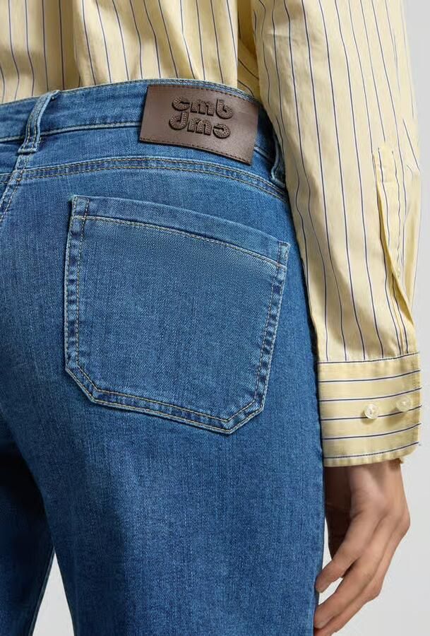 CAMBIO Wide leg jeans met opgestikte zakken model 'Tess' - Foto 2