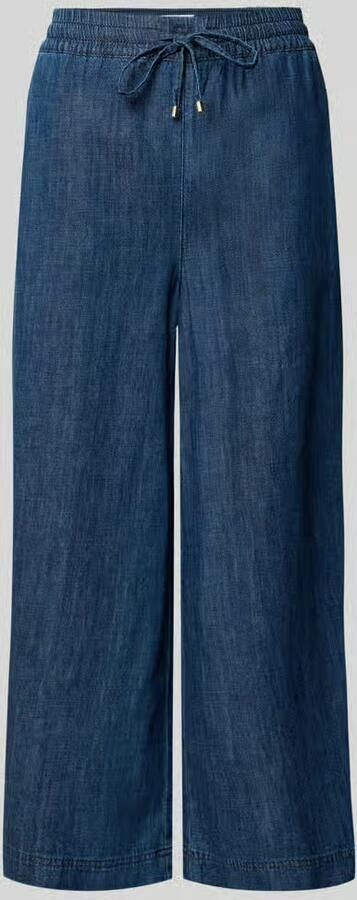 CAMBIO Wide leg jeans met verkort model 'ALMA'