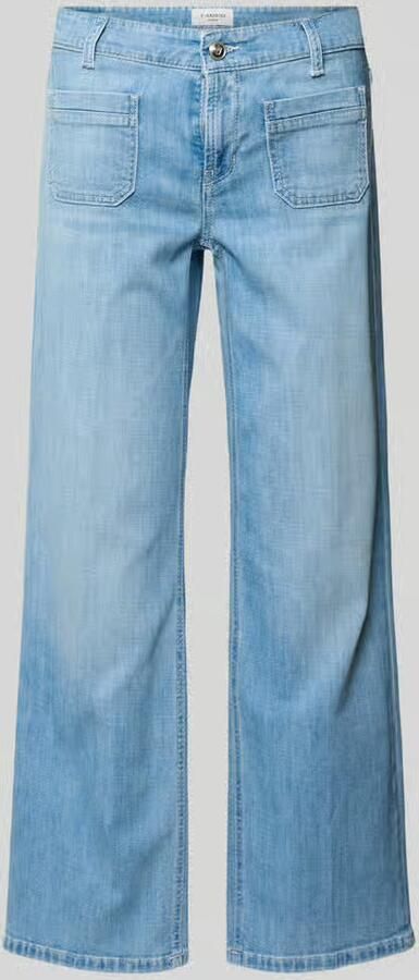 CAMBIO Wide leg jeans van katoenmix model 'TESS' - Foto 2