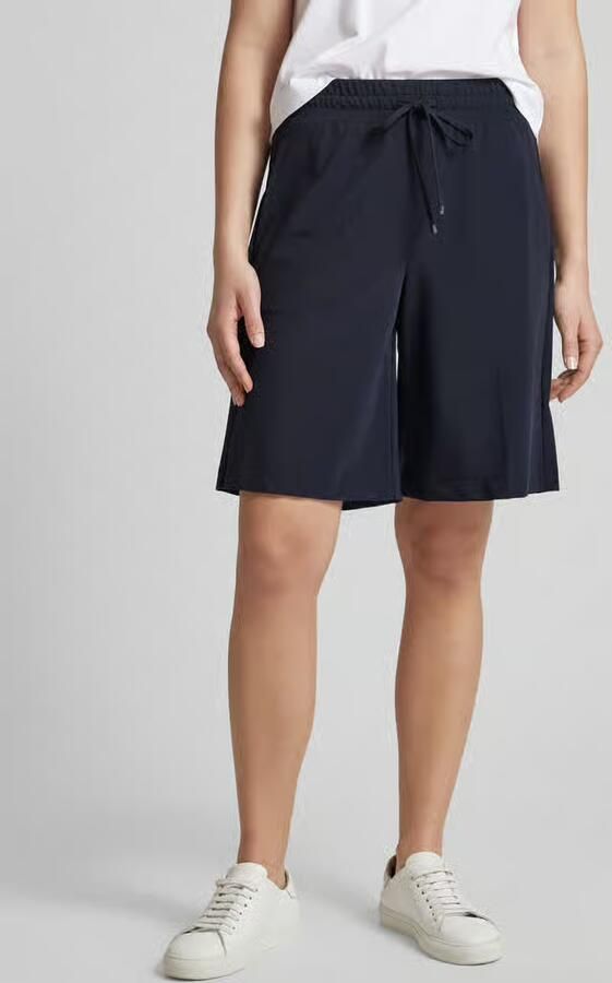 CAMBIO Wide leg korte broek met achterzakken model 'CLARA' - Foto 2
