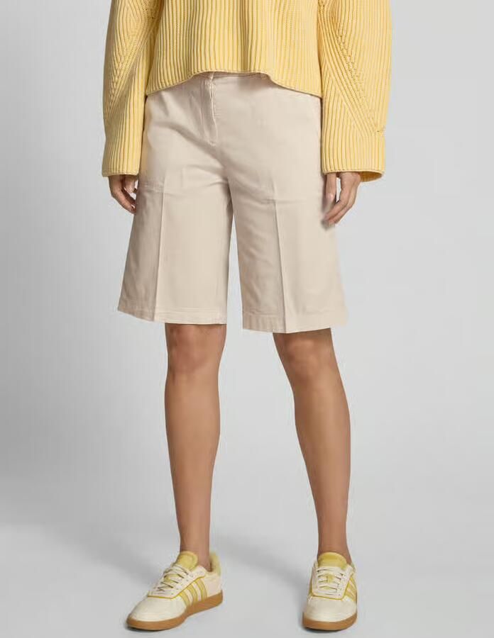 CAMBIO Wide leg korte broek met persplooien model 'STELLA BERM' - Foto 2