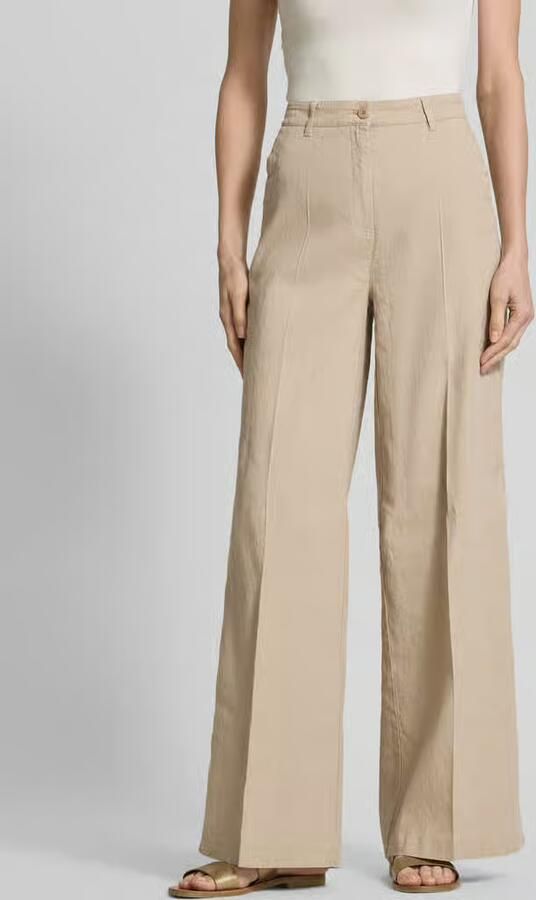 CAMBIO Straight fit stoffen broek met siernaad model 'Cameron' - Foto 4
