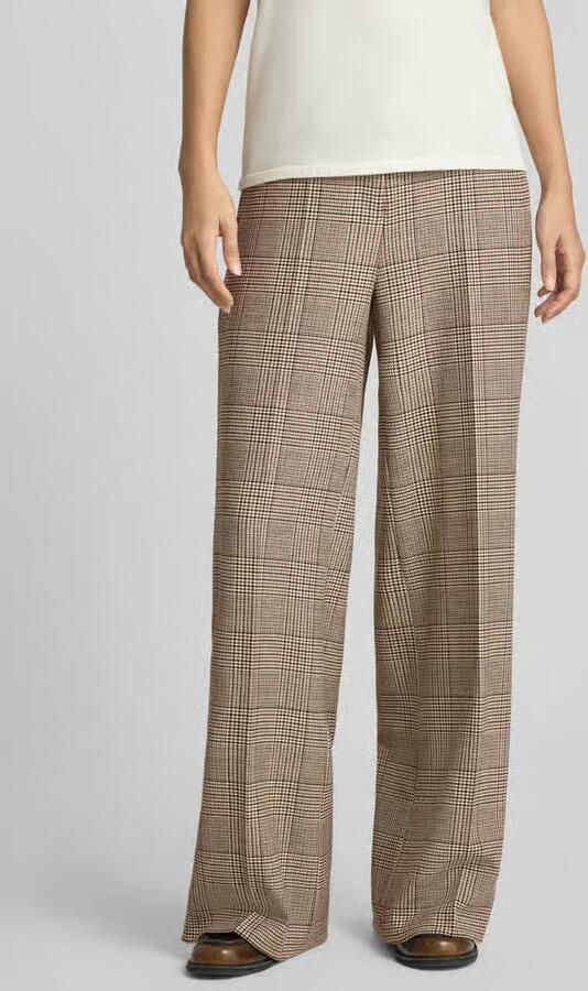CAMBIO wide leg wijdte broek met mix van viscose en wol model 'ALEXIS' - Foto 2