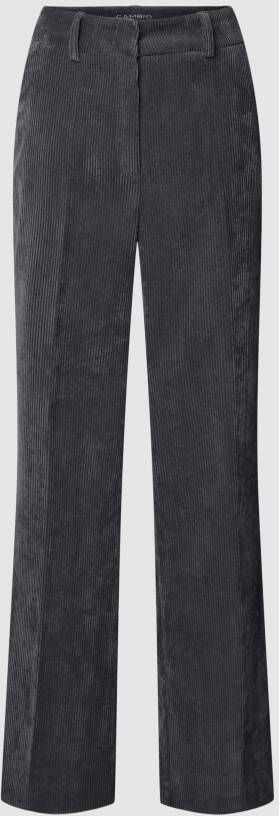 CAMBIO Corduroy broek met achterzakken model 'AMELIE'