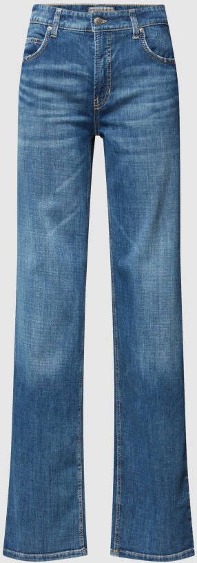 CAMBIO Flared leg jeans met stretch model 'Aimee'