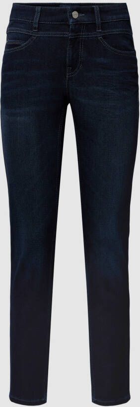 CAMBIO Skinny fit jeans met contrastnaden model 'PARLA' Model 'PARLA'