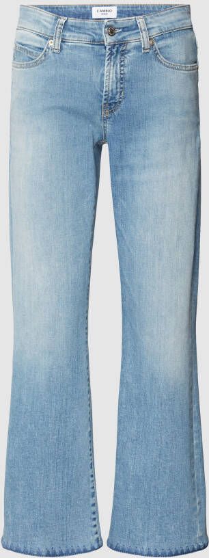 CAMBIO Bootcut jeans met labeldetail model 'TESS'