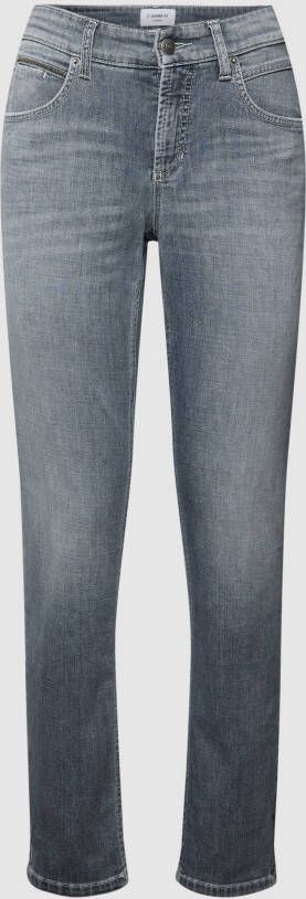 CAMBIO Slim fit jeans met stretch model 'PINA SEAM'
