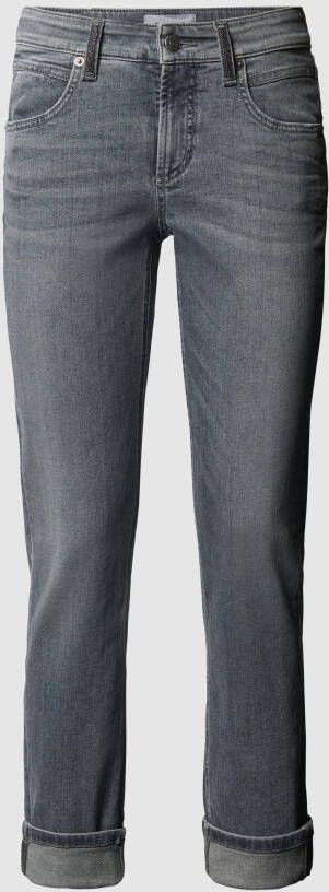 CAMBIO Jeans met siersteentjes model 'Pina'