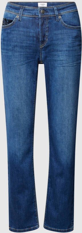 CAMBIO Korte jeans met knoopsluiting model 'PIPER'