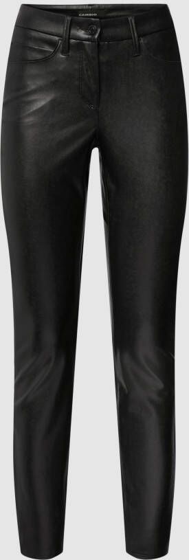 CAMBIO Flatterende Skinny Broeken voor Vrouwen Black Dames