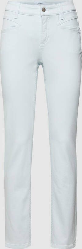 CAMBIO Mid rise jeans met straight fit