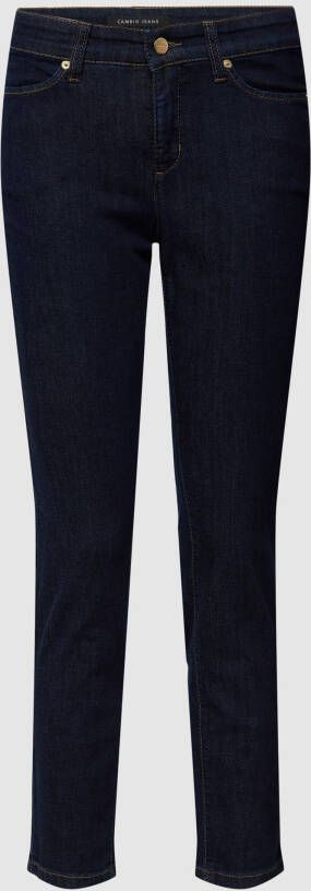 CAMBIO Slim fit jeans in labeldetail model 'PIERA'