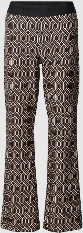 CAMBIO Ranee Broek Print 6536 0223-09 966 Multicolor Dames