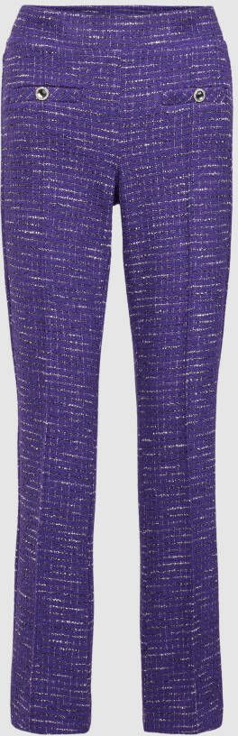 CAMBIO Stoffen broek met all-over motief model 'RANEE EASY KICK'