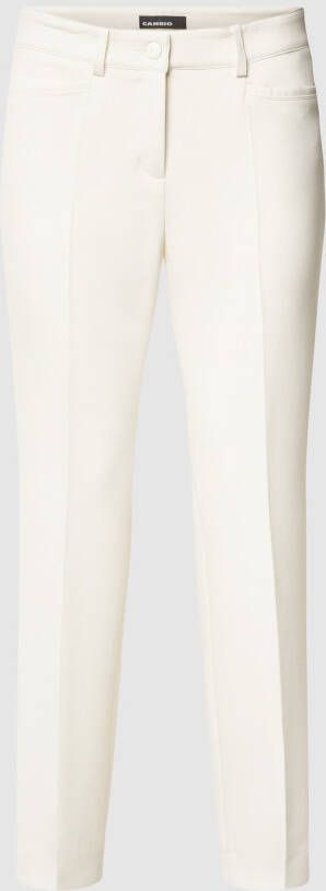 CAMBIO Stoffen broek met bandplooien model 'Renira'