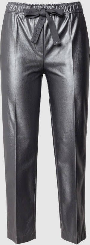 CAMBIO Stoffen broek met glanseffect model 'Colette'