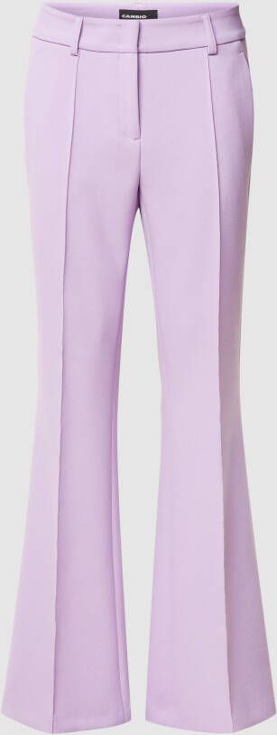 CAMBIO Stoffen broek met paspelzakken aan de achterkant model 'Fawn'