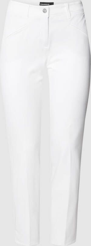 CAMBIO Stoffen broek met paspelzakken opzij model 'Rachel'