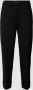 CAMBIO Zwarte high-waist straight broek Black Dames - Thumbnail 1